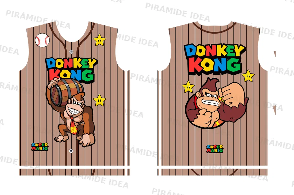 Frente y espalda de Adulto 19 Donkey Kong