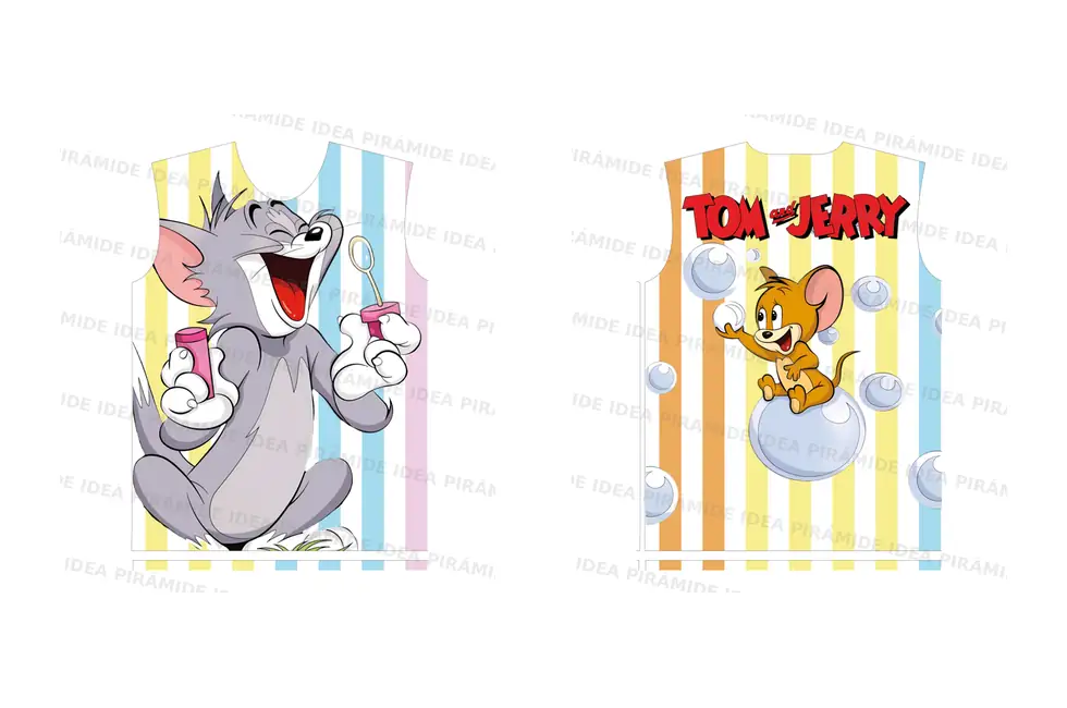 Frente y espalda de Tom y Jerry 2